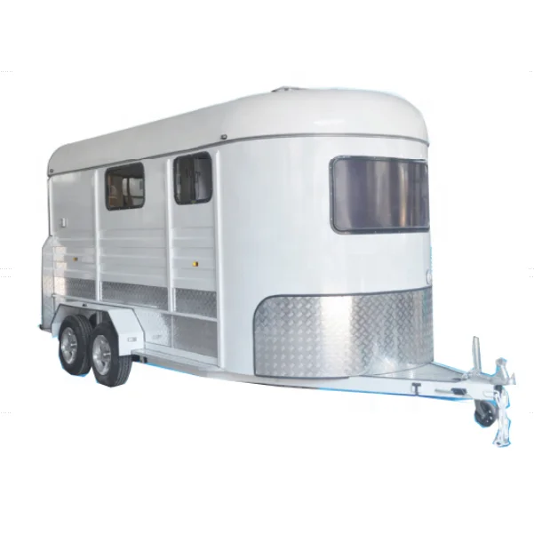 2023 Competitive Price Miniature Horse Loading Trailers Economic Luxury Popular Horse Float Trailer for Other Carry Animal