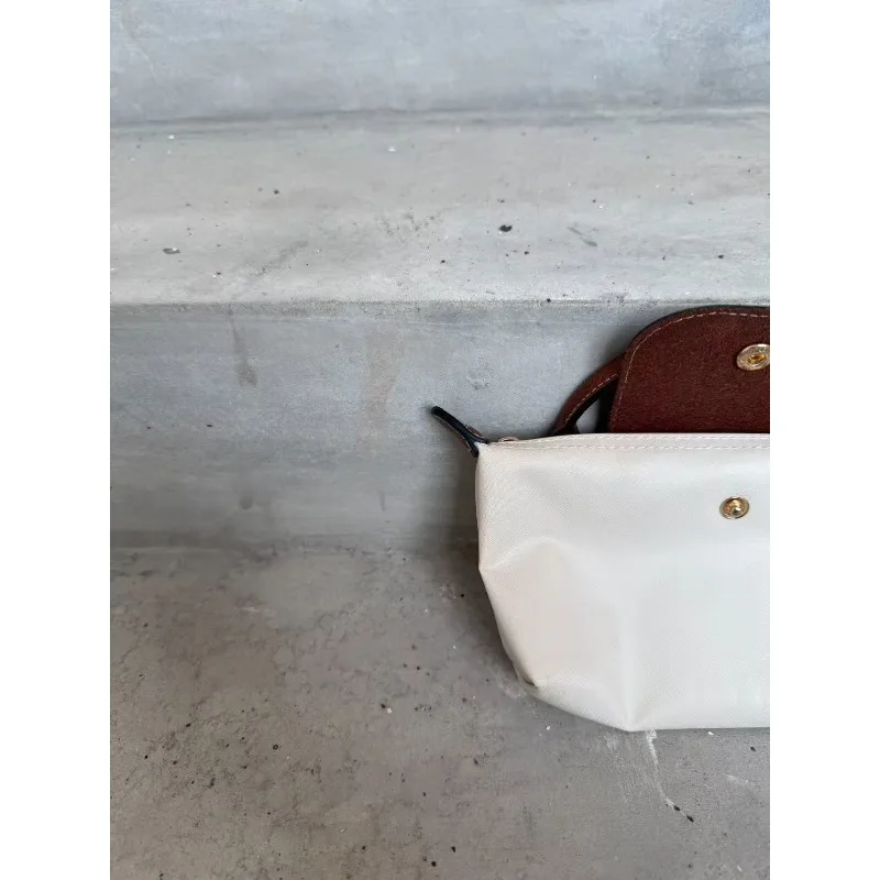 2026 Y2K Damen Eco-Nylon Tragetasche, Einfache Mini-Schulter-Umhängetasche, Wasserdichte Handy- und Münztasche, Dumpling-Tasche