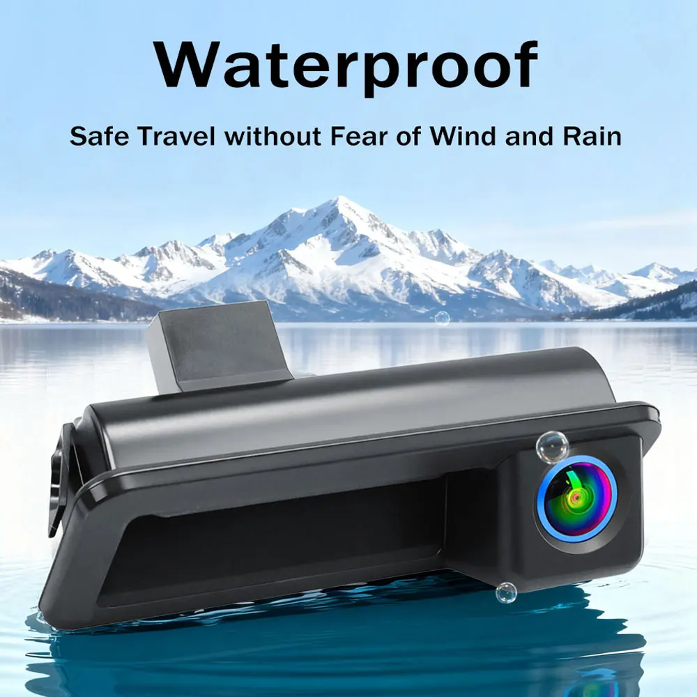 كاميرا سيارة بمسار ديناميكي 1080P لسيارة Ford Focus 2 MK2 Mondeo MK4 S-Max C-Max Kuga MK1 Fiesta MK7 Rover Range Freelander 2