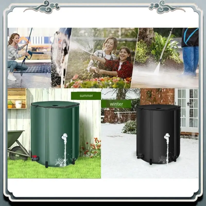 

Durable Rainwater Recycling Water Storage Tank Garden Irrigation Bucket Collection Container Garden Water Storage Barrel