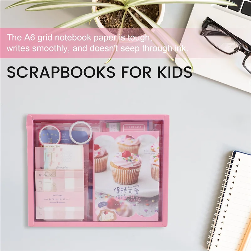 kit-per-album-estetico-348-pezzi-kit-per-diario-spazzatura-con-forniture-per-diario-scrapbooking-cancelleria