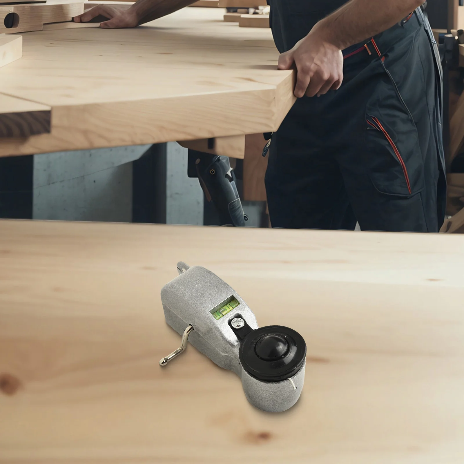 For Home Improvement Woodworking Measuring Tool Planer Double Layered Sponge Ink Absorption High Precision Horizontal Bubble