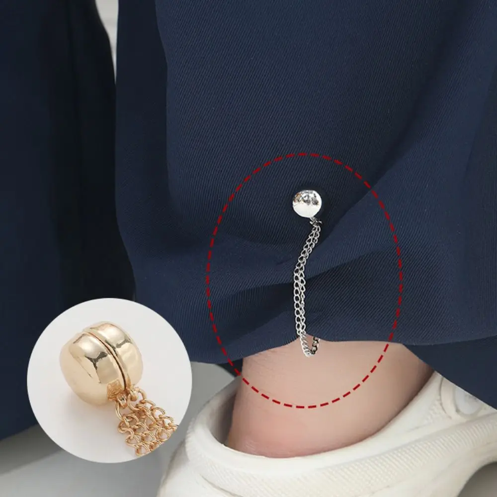 Exquisite Chain Brooch Buckle High Quality DIY Sewing Hooks Strong Magnetic Brooch Alloy Change Shorts Legs Buckle