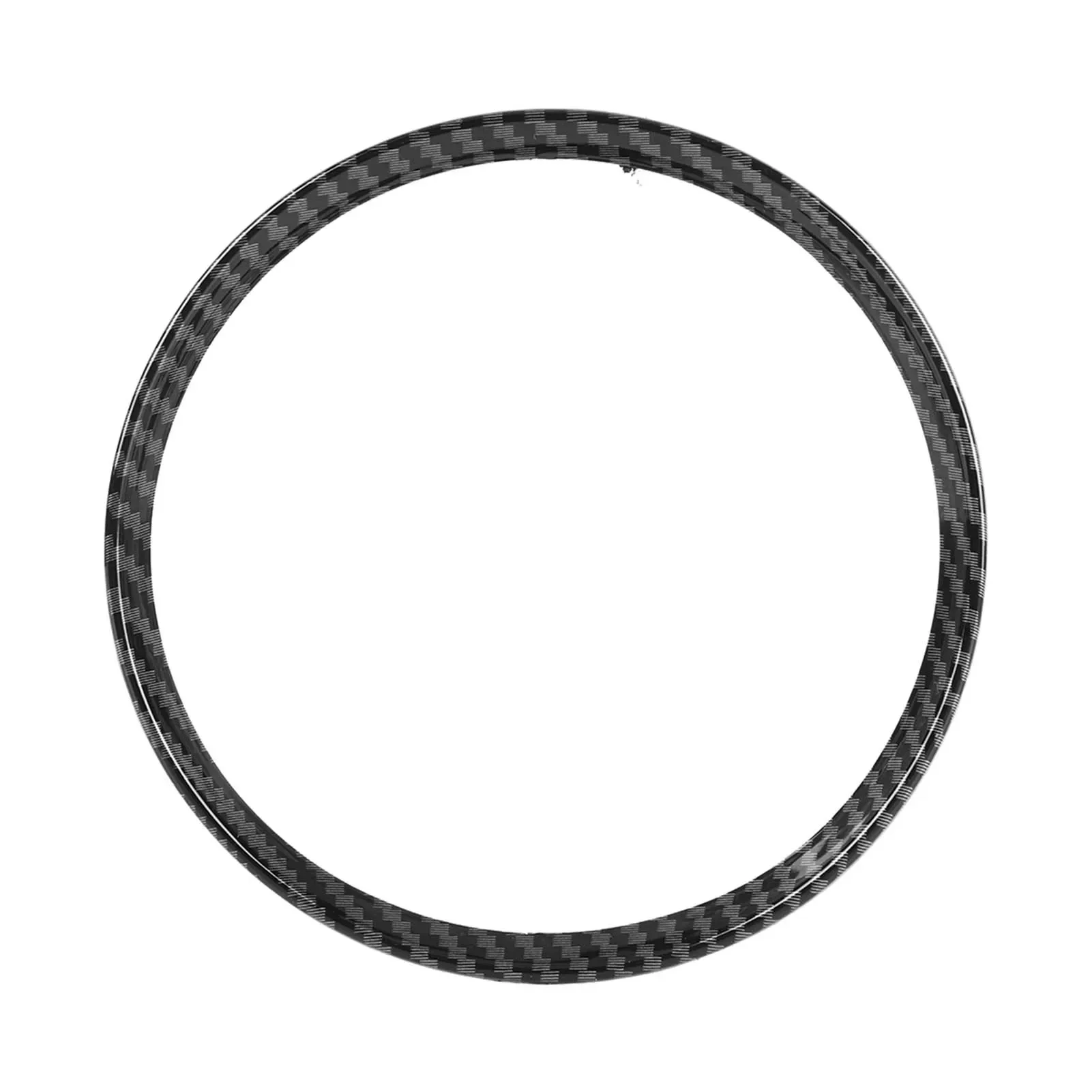 Carbon Fiber Look Car Gear Shift Panel Decoration Ring Cover Trim for Fit for Mini Cooper R54 R56 Clubman R55 Crossover R60