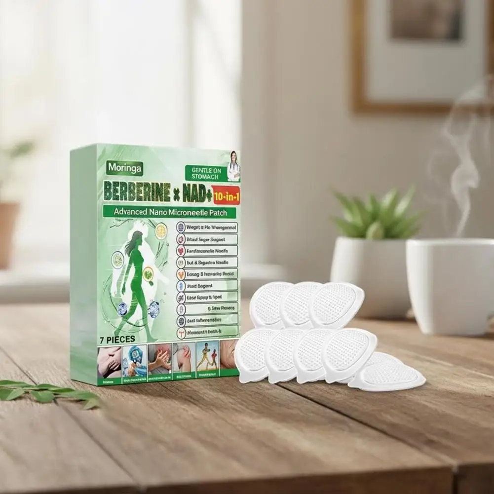 

Microneedle Patch With Moringa And Berberine Natural Extracts Supports Daily Weight Control And Overall Body Firming
