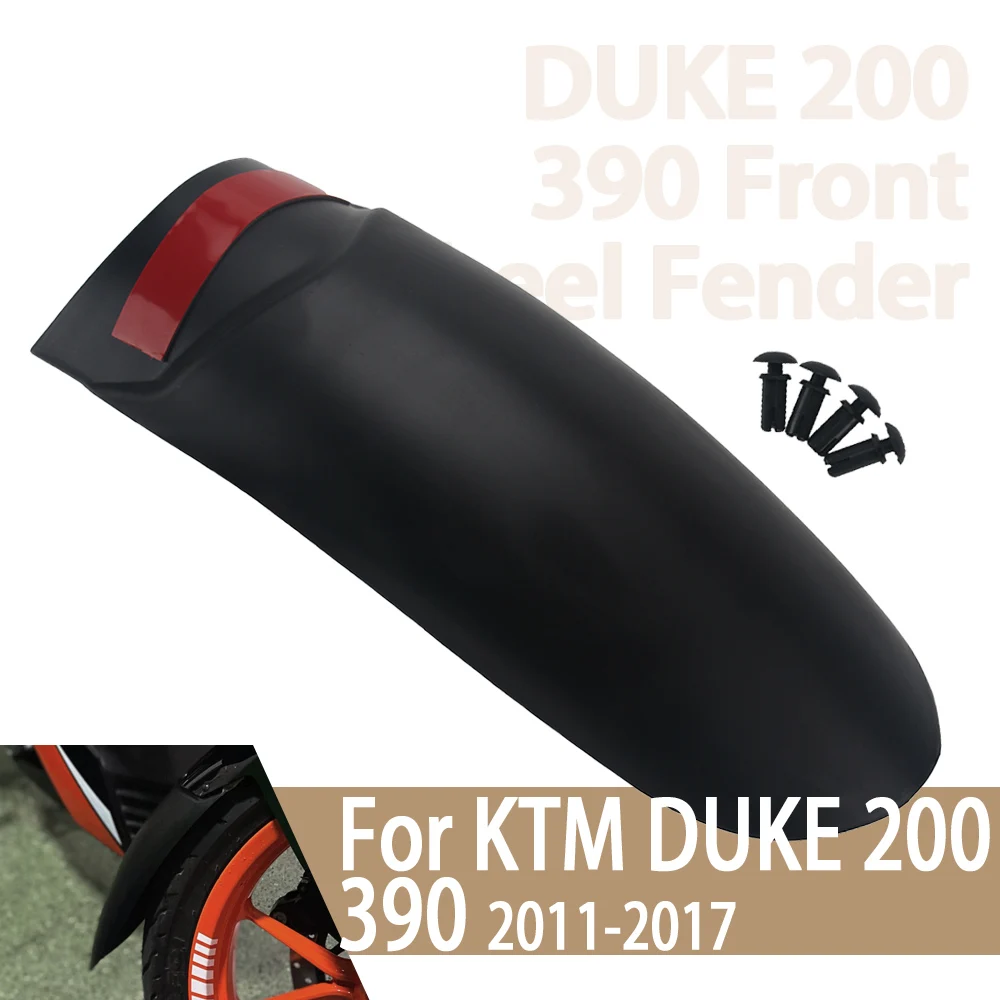 Motorcycle Accessories Front Mudguard Motocycle Fender For DUKE 390 Accessories DUKE 200 Extension Engine Defense Mud Guard