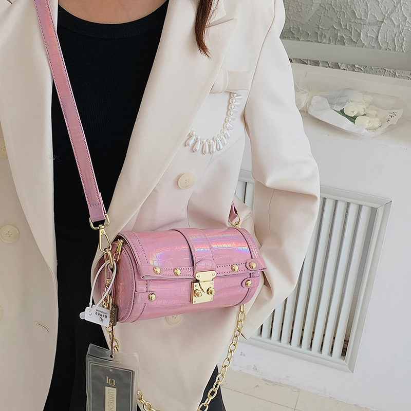 

Minimalist Elegant Diaper Bag For Women Luxury Crossbody Bag Designer Vintage Tote Leather Solid Color Fashionable Bag
