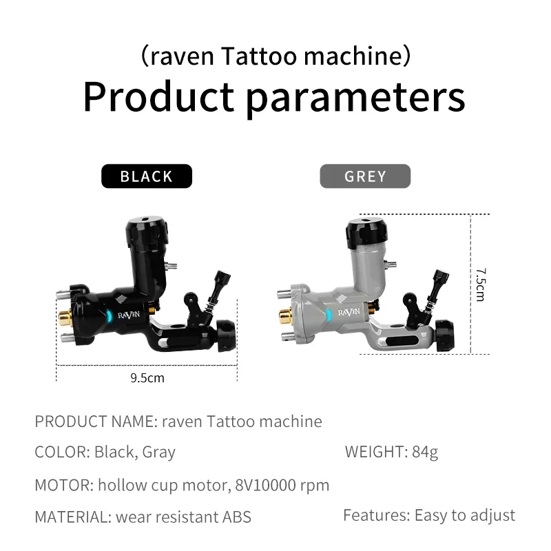 Tattoo Machine Rotary Tattoo Machine Intelligent Adjustment Direct Drive Powerful Motor Tattoo Machine Tattoois