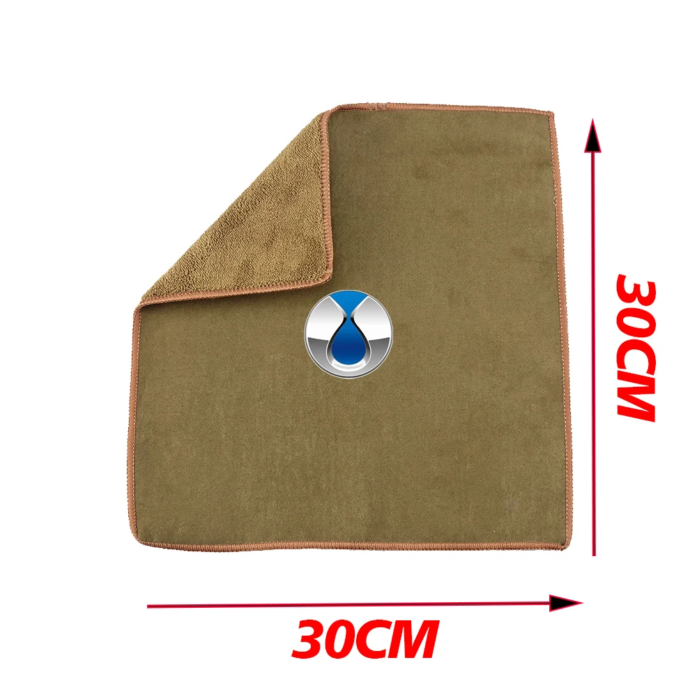 Microfiber Car Cleaning Towel Super Absorbent Towel For BYD Denza X D9 DM-i N7 500 N8 SUV MPV 2022 2023 2024 Car Cleaning Tools