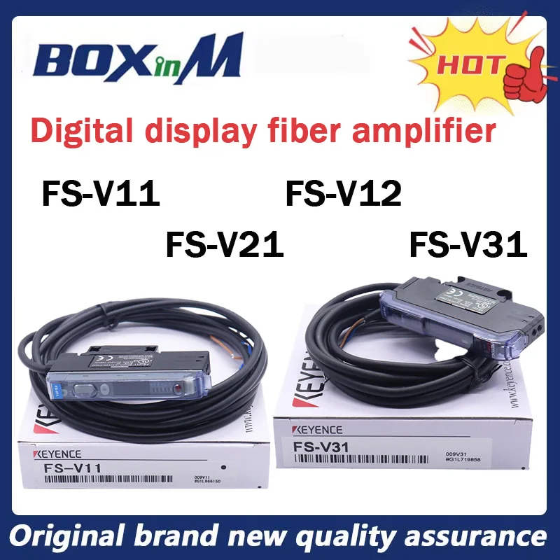 100% New original FS-V21 FS-V21R FS-V22R Digital display fiber optic amplifiersensor