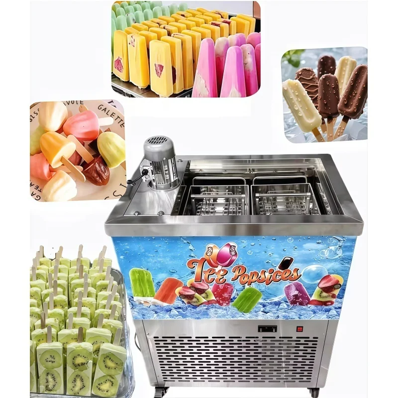 Commercial Juice Ful Automatic Ice Lol Popsicle Making hine CE Approved for Factory Catering