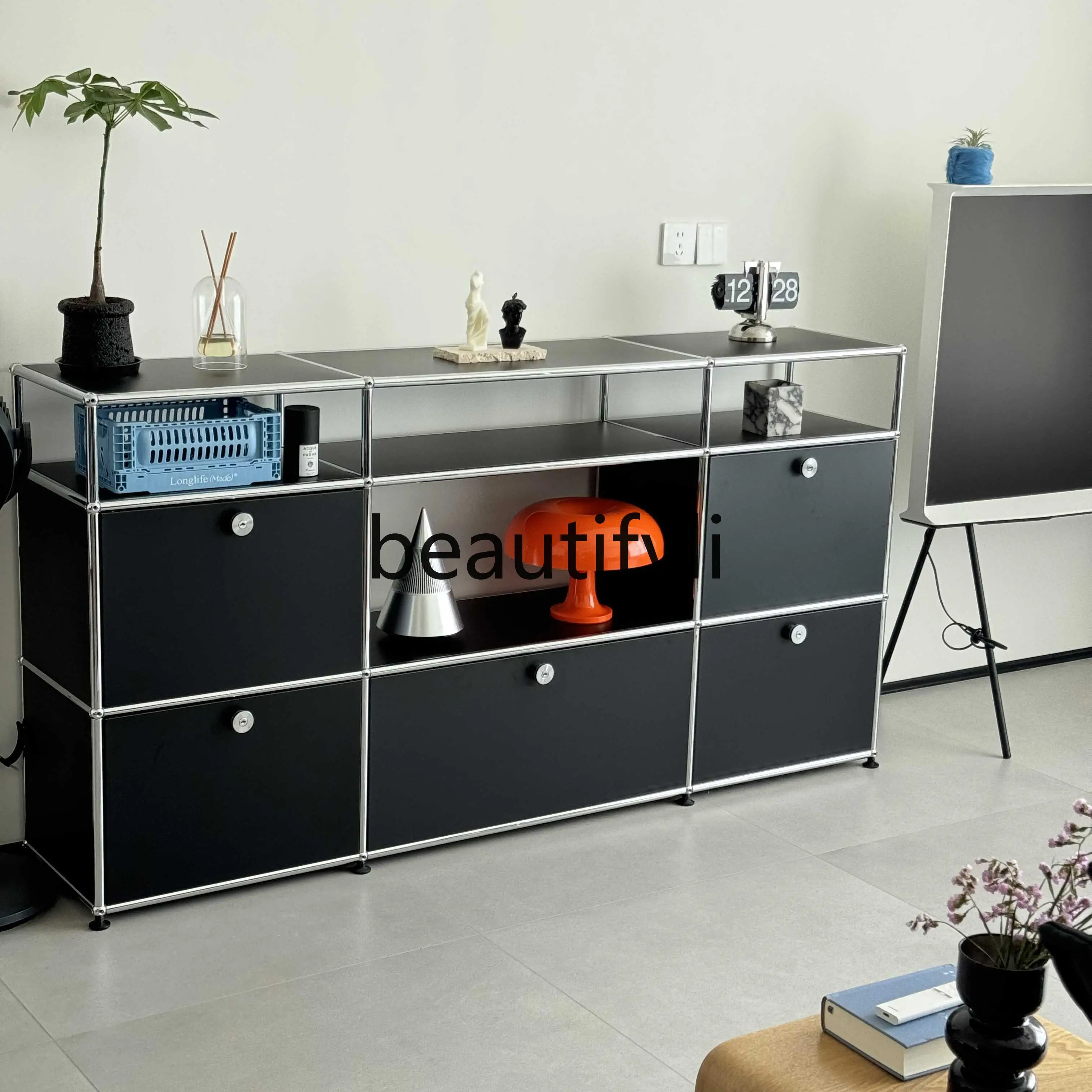 

USM medieval chest cabinet module combination storage side cabinet minimalist storage cabinet