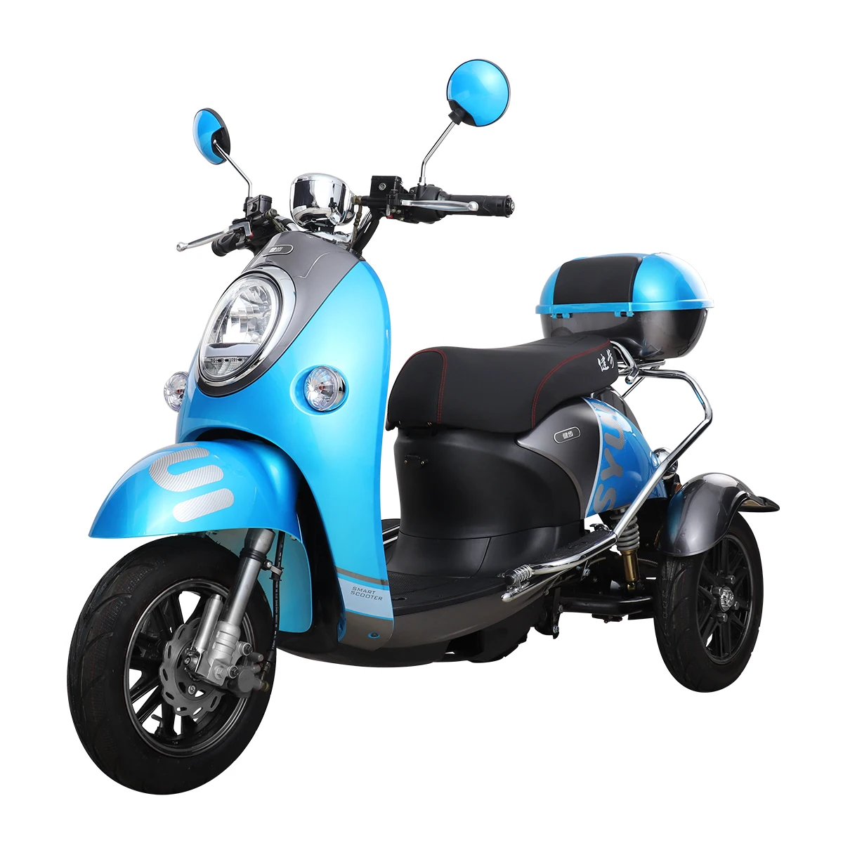 

New Design Factory Price 500W Senior 3 Wheel Electric Scooter Mobility Electric Tricycles For Elderly