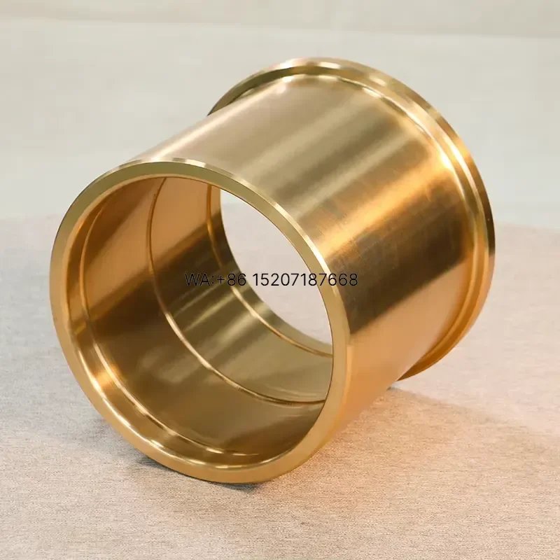 Wmwmnu for Haishan Large Ball Mill Main Bearing Copper Sleeve Bronze Bushings ZCuAl9Mn2 Material Manufacturer Providing
