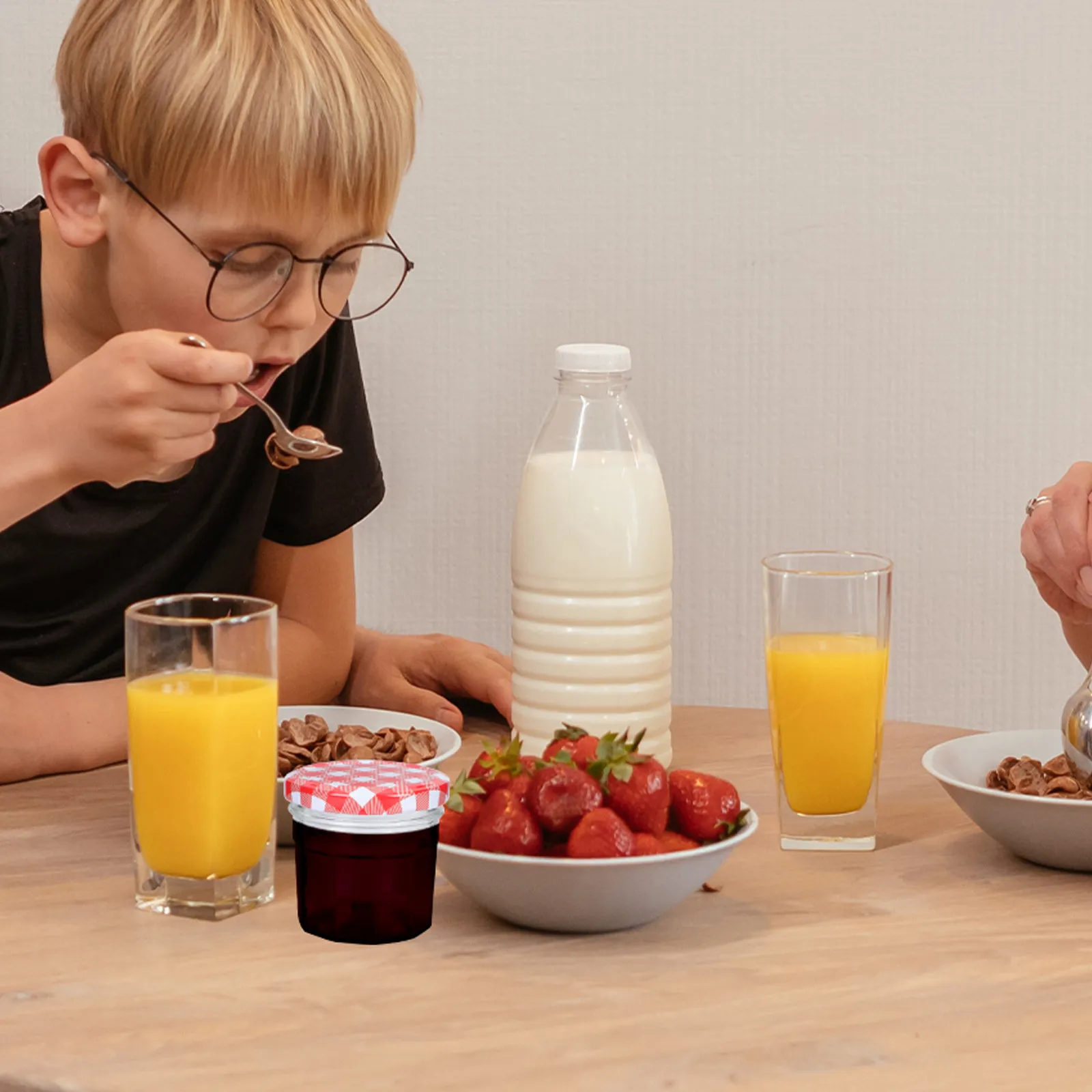 Juego de 6 Frascos de Vidrio para Salsa de Pimienta Negra, Transparentes, con Sellado, Recipientes Multifuncionales para Almacenamiento de Alimentos, Mermelada y Salsas