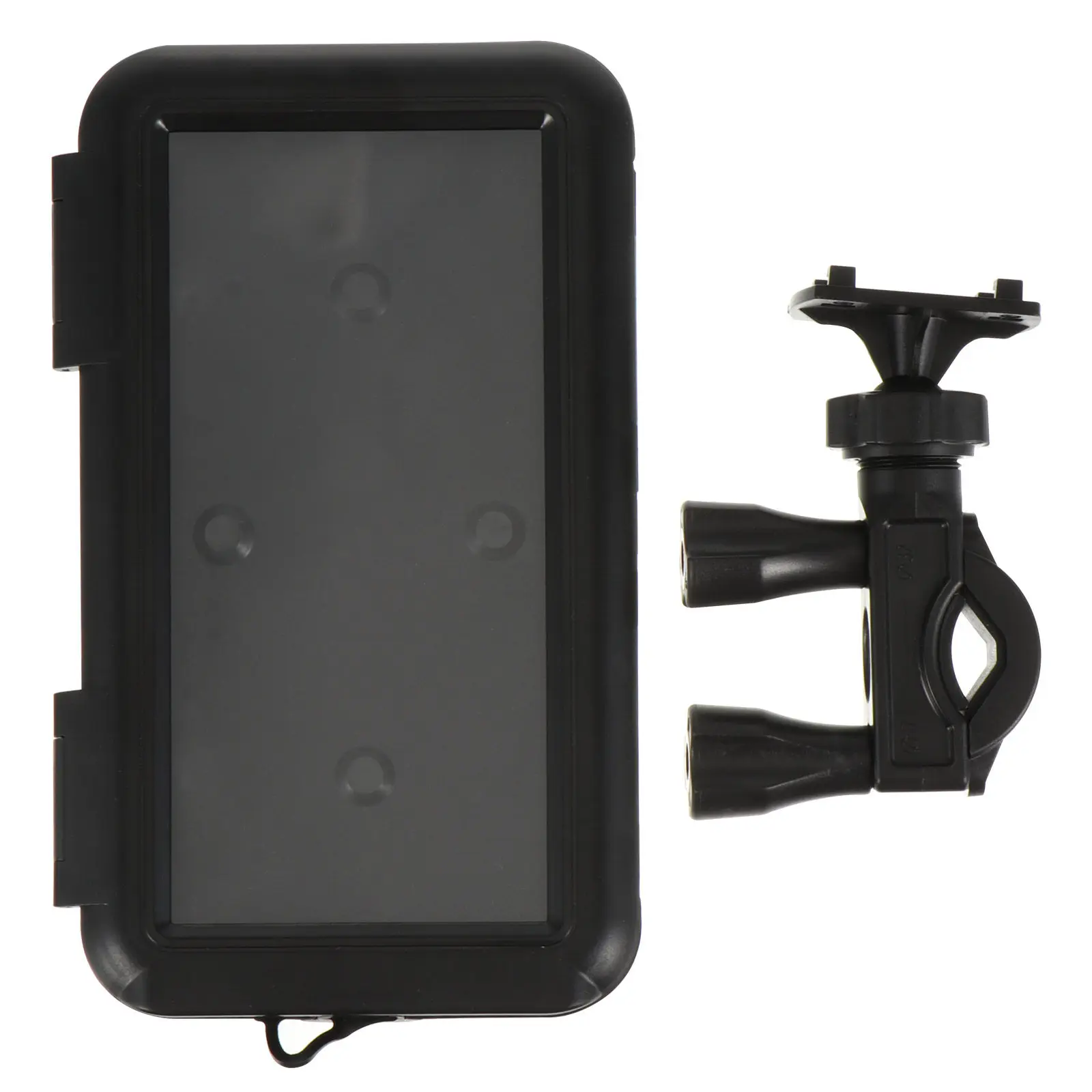 

1 шт. Водонепроницаемый держатель для телефона на мотоцикл, крепление для телефона на велосипед, высококачественная пластиковая подставка, навигационный кронштейн для всех смартфонов на руль