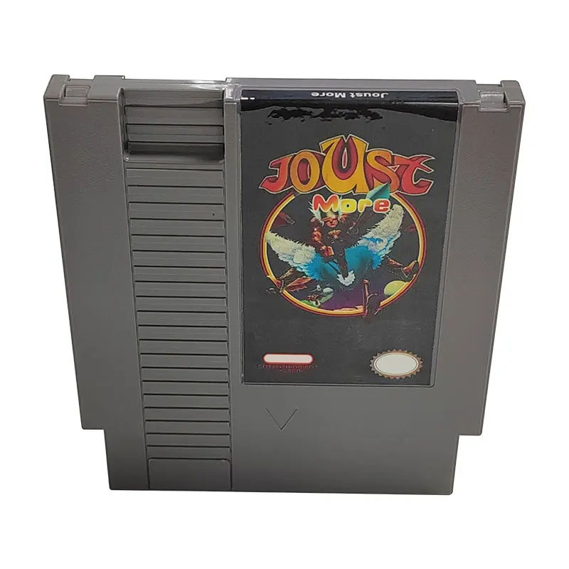 Joust More-ตลับเกมสำหรับคอนโซลการ์ดเดี่ยว72ขา NTSC และคอนโซลเกม PAL