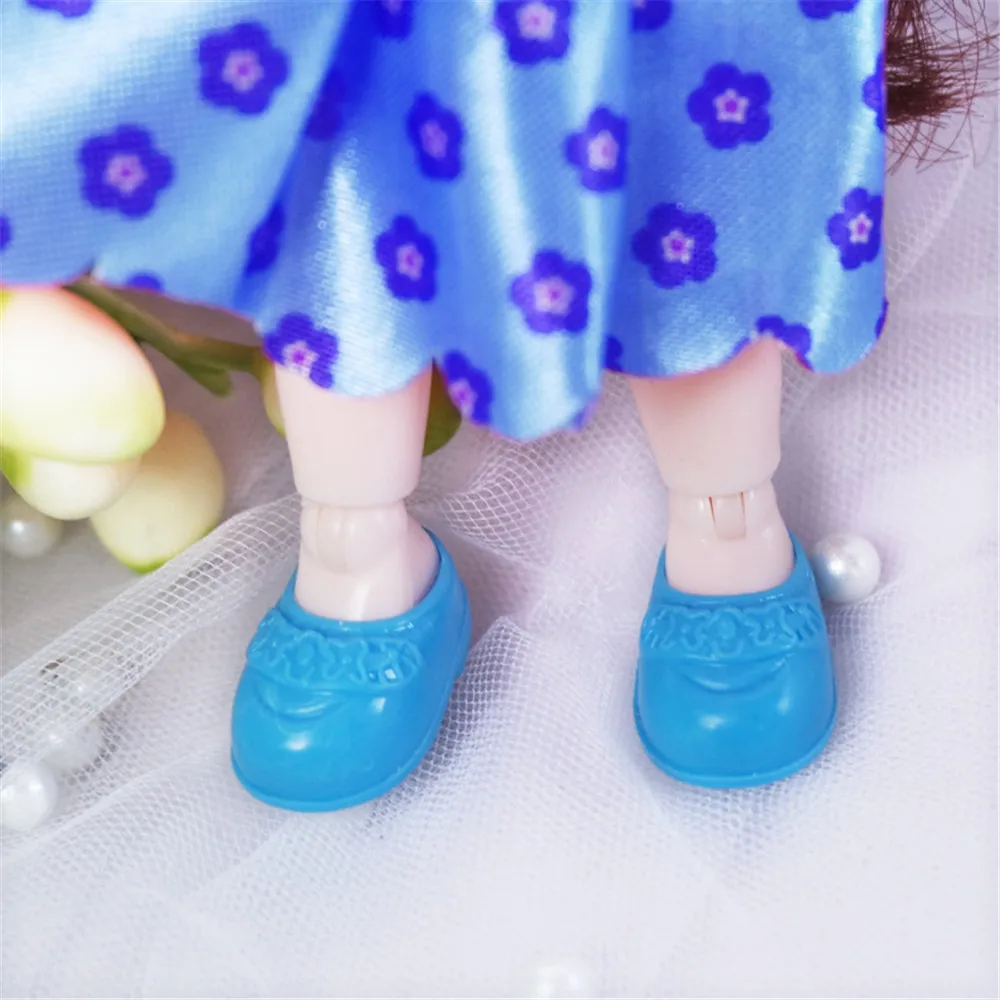 New OB11 Doll Shoes Candy Colors Shoes for Obitsu11 BJD Dolls Accessories Toys Gifts