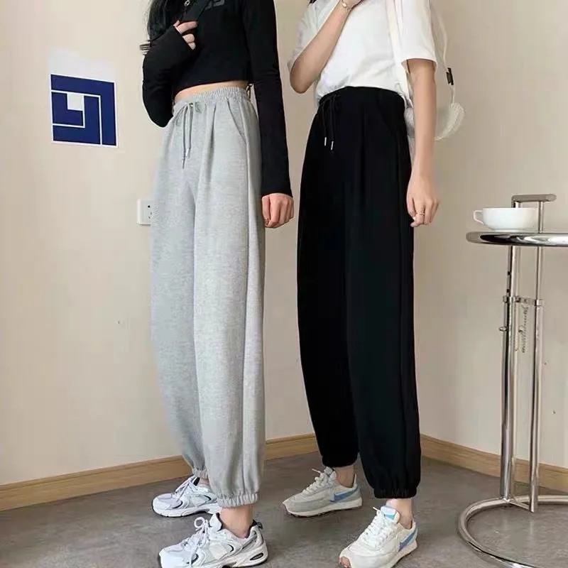 2024 Joggers Sports Hip Hop Running Pants Casual Women Lady Girls Sweatpants Comfortable Oversized Female Streetwear Trousers