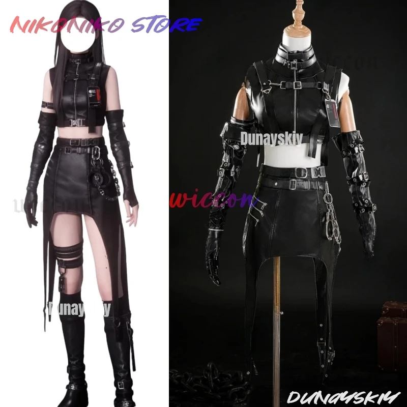 

Heroines 코스프레 Costume Wig Dream Prelude Uniform Skirt Love and Deepspace Abysswalker Halloween Party for Women Girls