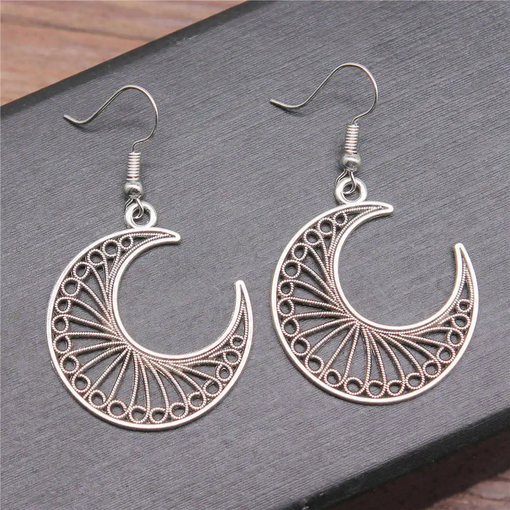 Diy Child Jewellery Geometric Water Drop Circle Drop & Dangle Earring