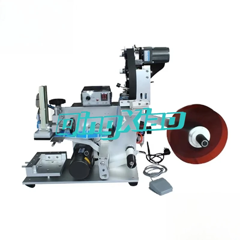 High Speed Semi Automatic Flat Lamination Machine Electrically Driven High Efficiency For Beverage Adhesive Labeling Application