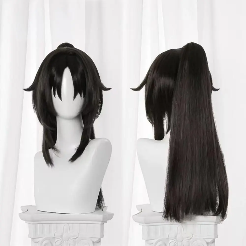 "Absolute Zero" Cat Palace Yona Cosplay Wig, Cosplay Game, Black Long Hair Anime Wig