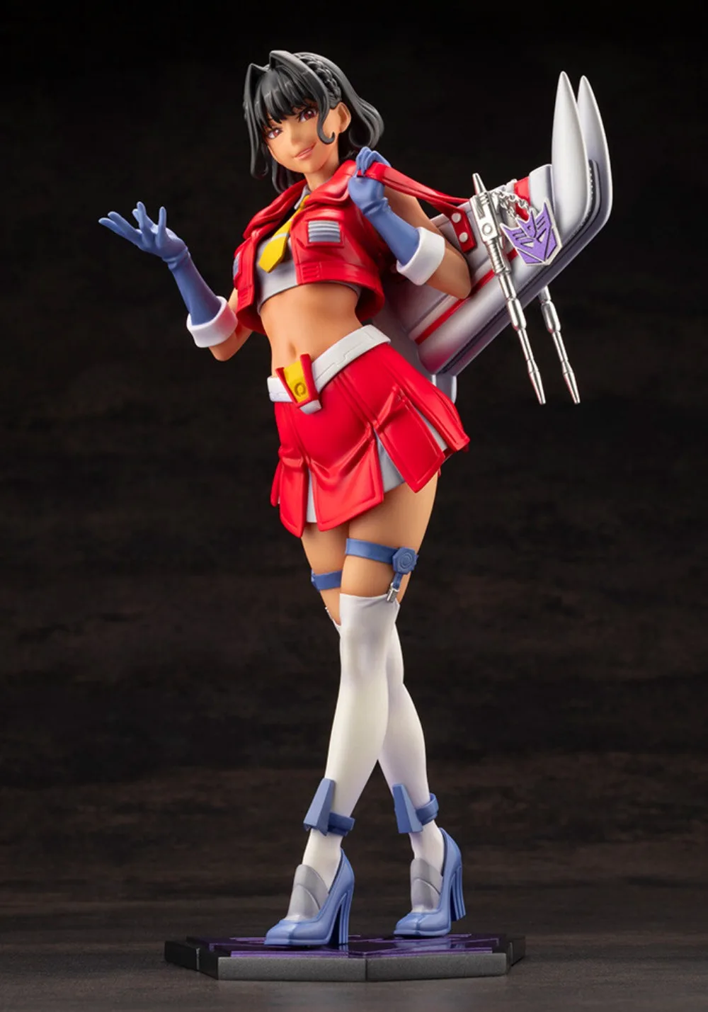 100% Original in Stock Kotobukiya Bishoujo Statue Starscream Garage Kit Model Decoration Collection Series Model Toys view 3