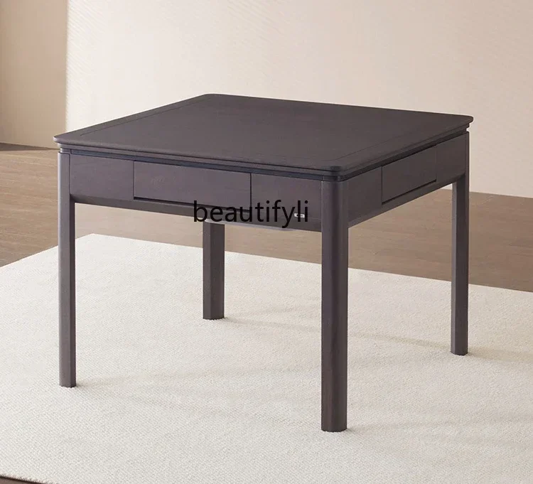 

LJYNew Chinese automatic mahjong machine, dining table dual-purpose household low-noise solid wood electric mahjong table