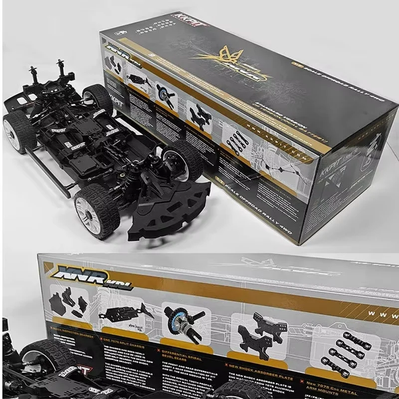 KKPIT 1/7 Scale RTR RC Electric Car Kit - KRL XNR Xuanniao Big Pull - 6S Remote Control Model Toy for Entertainment