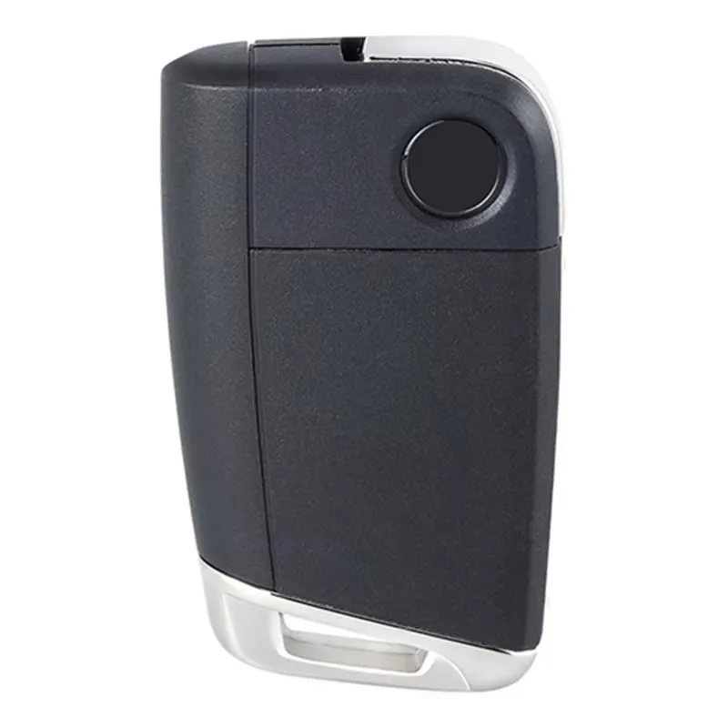 Diykey-キーレスゴフォブなしのフリップリモートキー、p/n: 5e0959752d、5e0 959 752、434mhz、skoda Rapid Octavia mk3 2013、3B用mqb48チップ