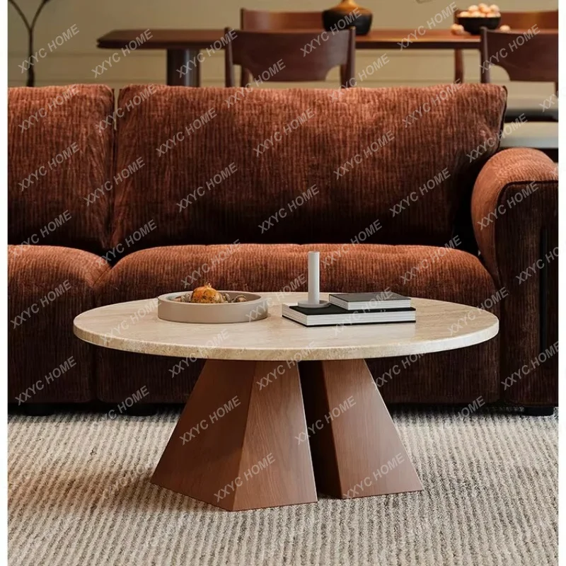 XX coffee table living room home round design creative balcony coffee table