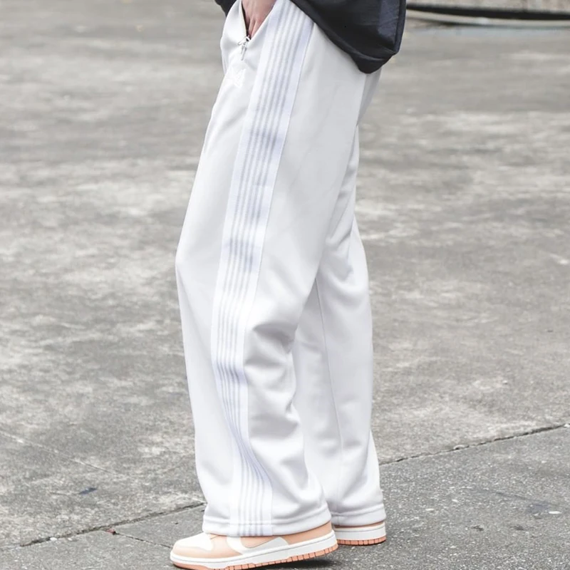 إبر الاسمنت عين السراويل الرياضية فضفاضة نمط تنوعا الشباب Sle السياحية مستقيم الساق السراويل الطويلة للرجال