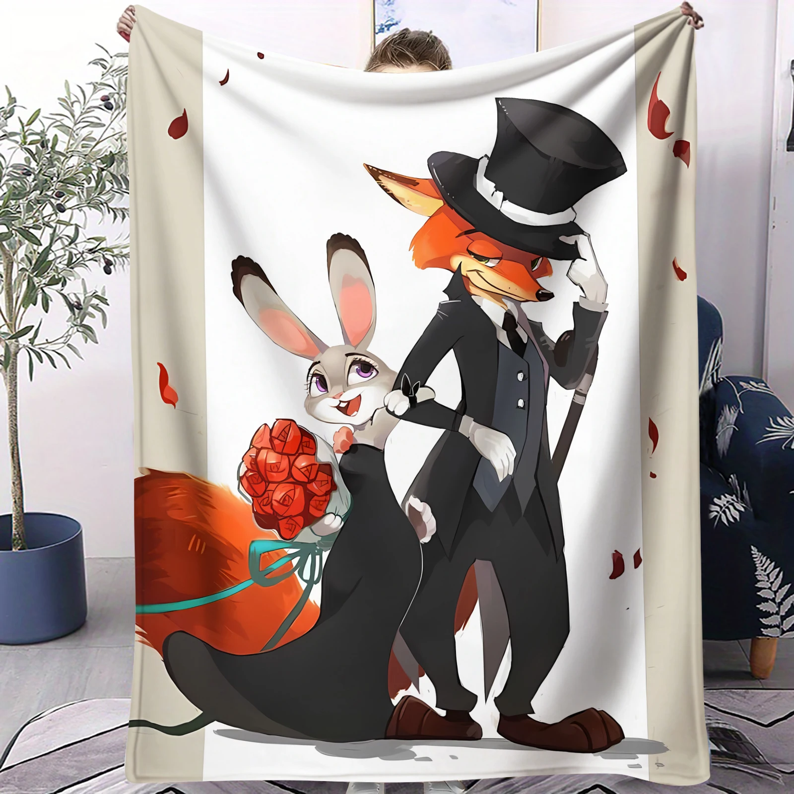 

Уютный плед Zootopia Sahara Square: теплый коралловый флис с уникальным дизайном. Стильный подарок для настоящих фанатов Диснея. ​