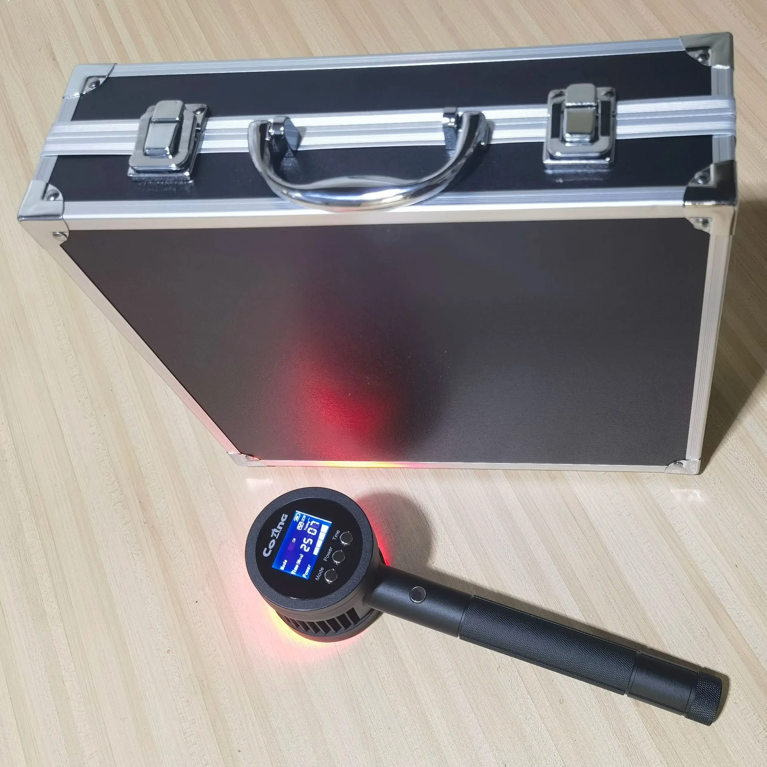 

Professional Cold Laser Therapy Machine 1295mW Dual Wavelength (650nm+808nm) for Deep Tissue Healing in Humans, Dogs & Cats