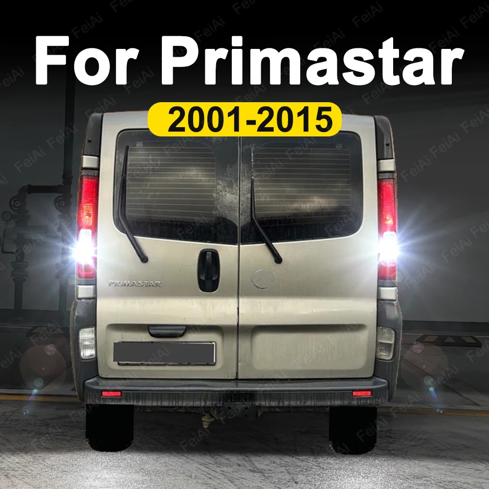 

For Nissan Primastar X83 LED Reverse Lights 2001-2015 Primastar Tuning Accessories Reversing Backup Light 2010 2011 2012 2013