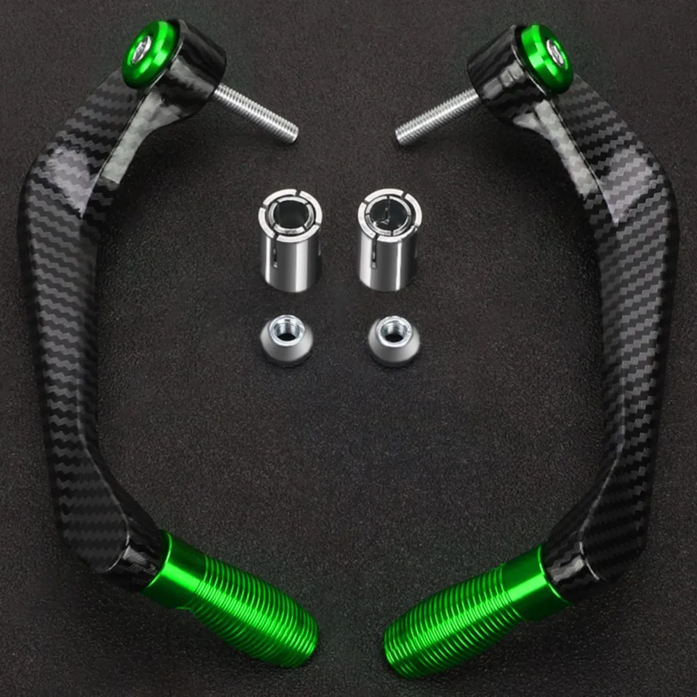 

For Kawasaki NINJA H2 SX 250 300 400 650 500 1000SX 1100SX Handlebar Grips Guard Brake Clutch Levers Handle Bar Guard Protector