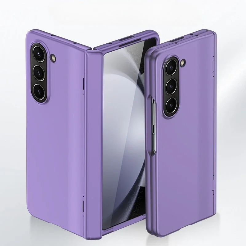 Sensory Hard Shell Phone Case for Samsung Galaxy Z Fold 6 5 4 Cases for Galaxy Fold6 Fold5 Fold4 Fold3 Hinge Protective Cover