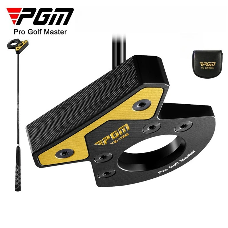 PGM Men Women Golf Clubs Low Center of Gravity Putter Equipped with A Ball Picking Aiming Line TUG091