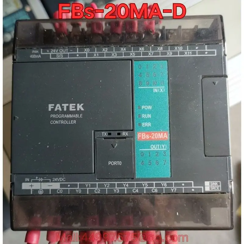 

Second-hand FBs-20MA-D PLC controller functional test is normal