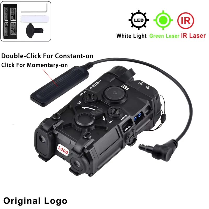 Alle Metalen NGAL DBAL MAWL-C1 OGL RAID-X Indicator Red Dot IR Groen Blauw Richt Zicht Laser Airsoft Tactische LED Licht 20mm Rail
