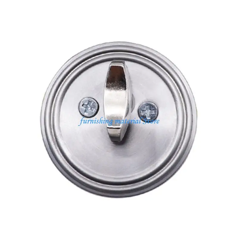 

Y5GD Invisible Door Lock Stainless Steel Antitheft Safety Lock Exterior Door Knobs with Lock & Keys for Entrance, Front Door