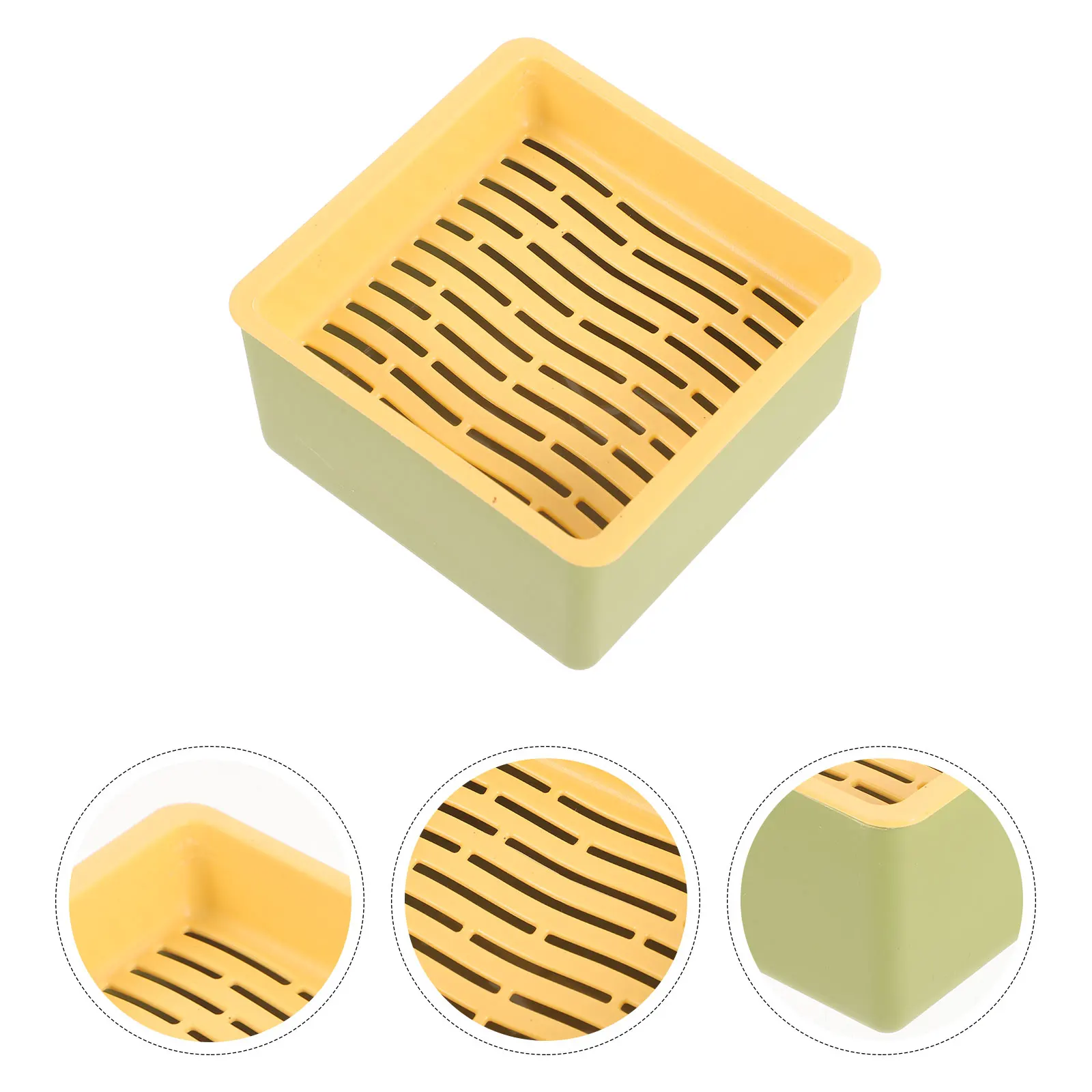 

Cat Grass Box Catnip Plant Planter Pet Kit for Cats Nursery Hydroponic Plastic Plants Grow Indoor