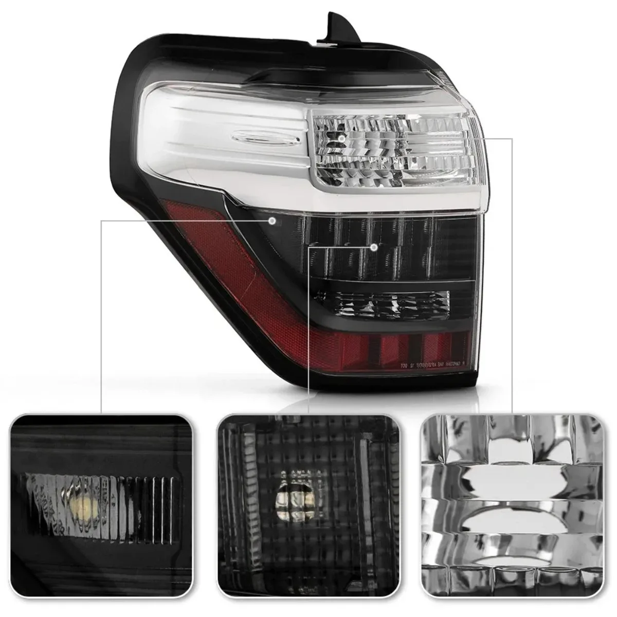 For Toyota 4Runner 2014-2021 81511-35402 Car LED Rear Bumper Tail Light Brake Light Warning Lamp Turn Signal Light Assembly