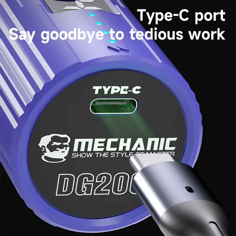 Умный электрический прибор для снятия клея MECHANIC DG200, инструмент для ремонта и отклеивания изогнутых экранов