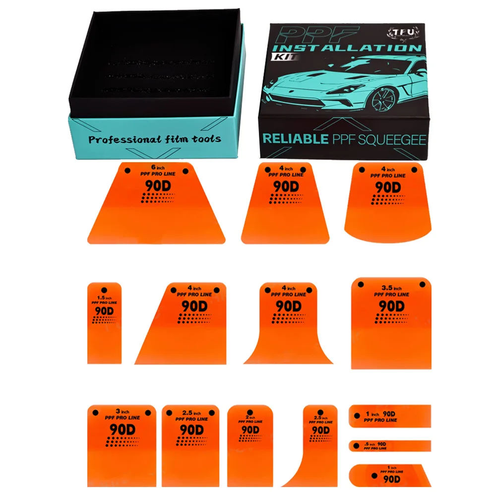 14pcs-multi-shape-magnetic-squeegee-kit-for-ppf-vinyl-wrap-window-tinting-soft-rubber-scraper-water-wiper-bubble-remover-car