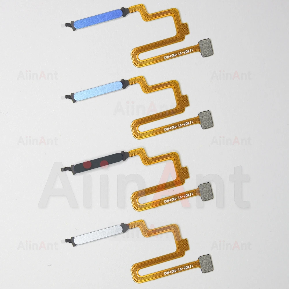Side Power Button Touch ID Finger Scanner Fingerprint Sensor Flex Cable For Xiaomi Redmi Note 11 11s 12s 11E 11T Pro 4G 5G