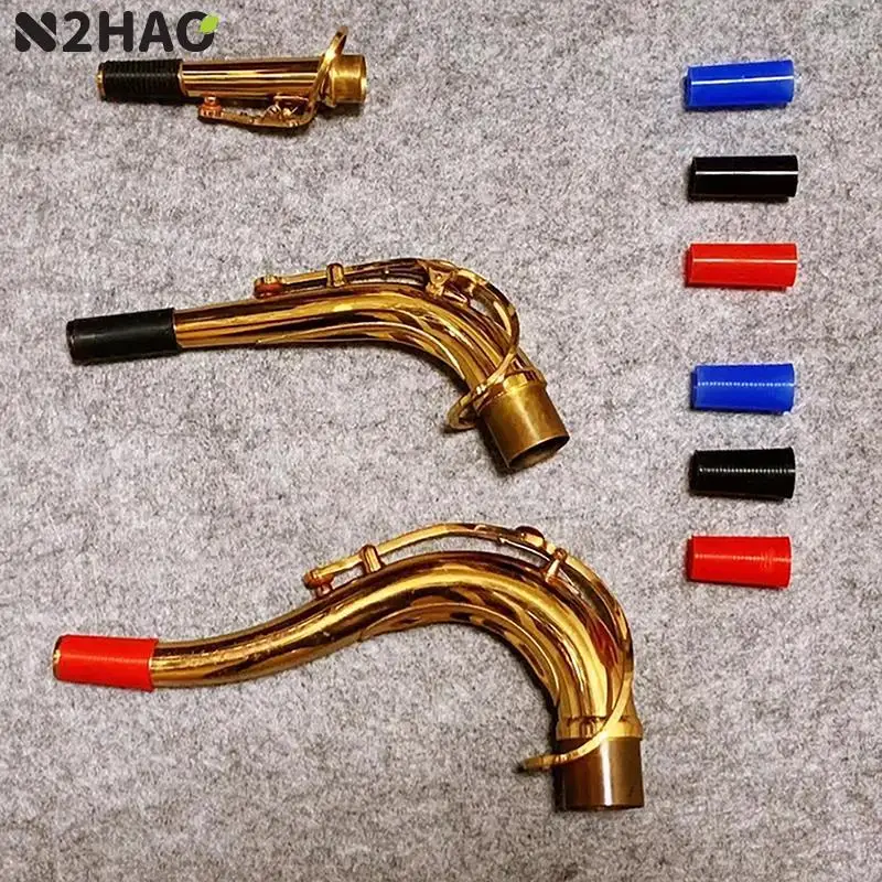 Saxofone Pescoço Cortiça Silicone Anel, Borracha Manga, Durável, Reciclável, Fit para Alto, Tenor, Sax, Acessórios Instrumento de Sopro, 1Pc