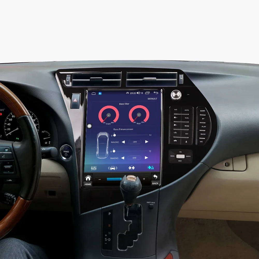 12.1 Inch Android Auto Car Radio Stereo for Lexus RX RX270 RX350 RX450h 2009-2014 GPS Navigation Carplay Tape Recorder Head Unit