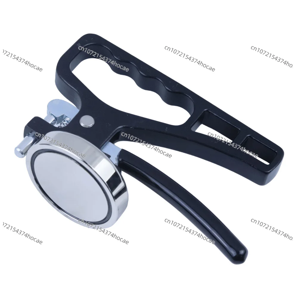 35kg/50kg/65kg Lifting Magnet for Laser Cutting, Heat Resistant Handheld Magnetic Lifter for Steel Plate, Mold, Sheet Metal